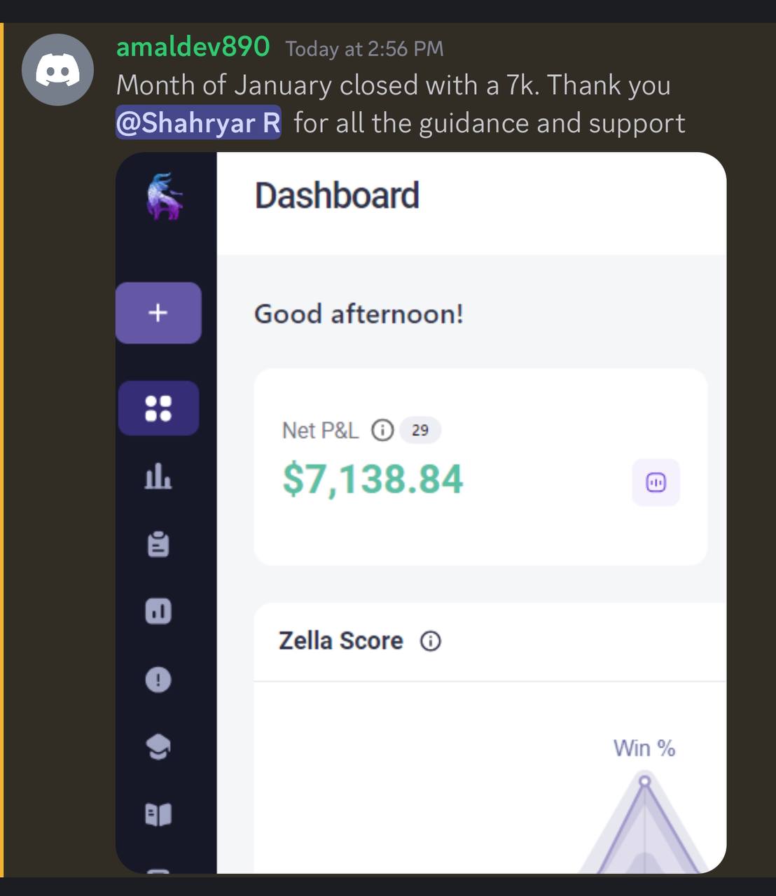 MTC community member proof