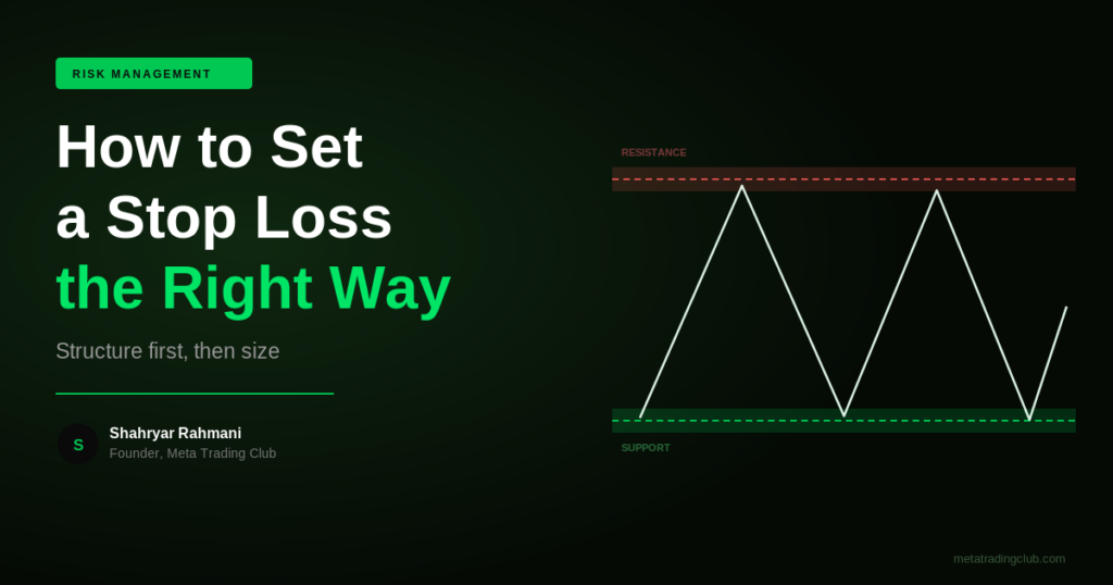 How to Set a Stop Loss the Right Way - Meta Trading Club