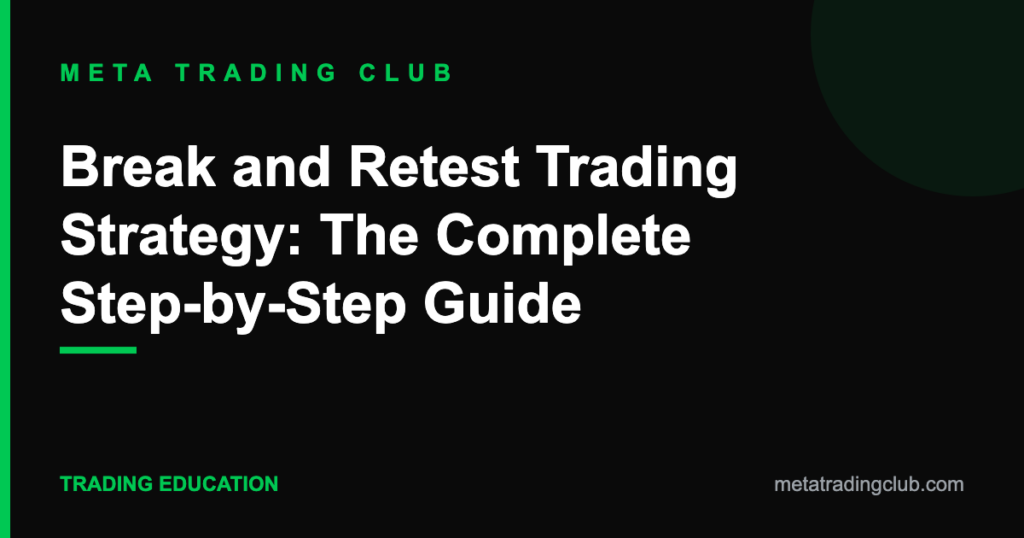 Break and Retest Trading Strategy: The Complete Step-by-Step Guide