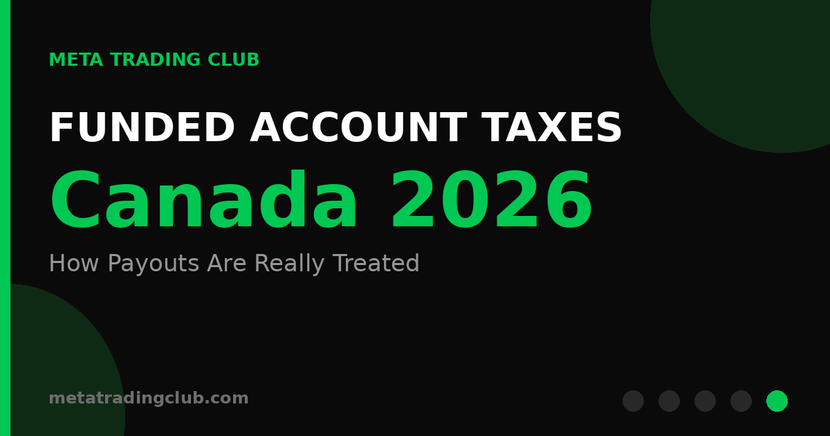 Prop Firm Funded Account Taxes Canada — Meta Trading Club