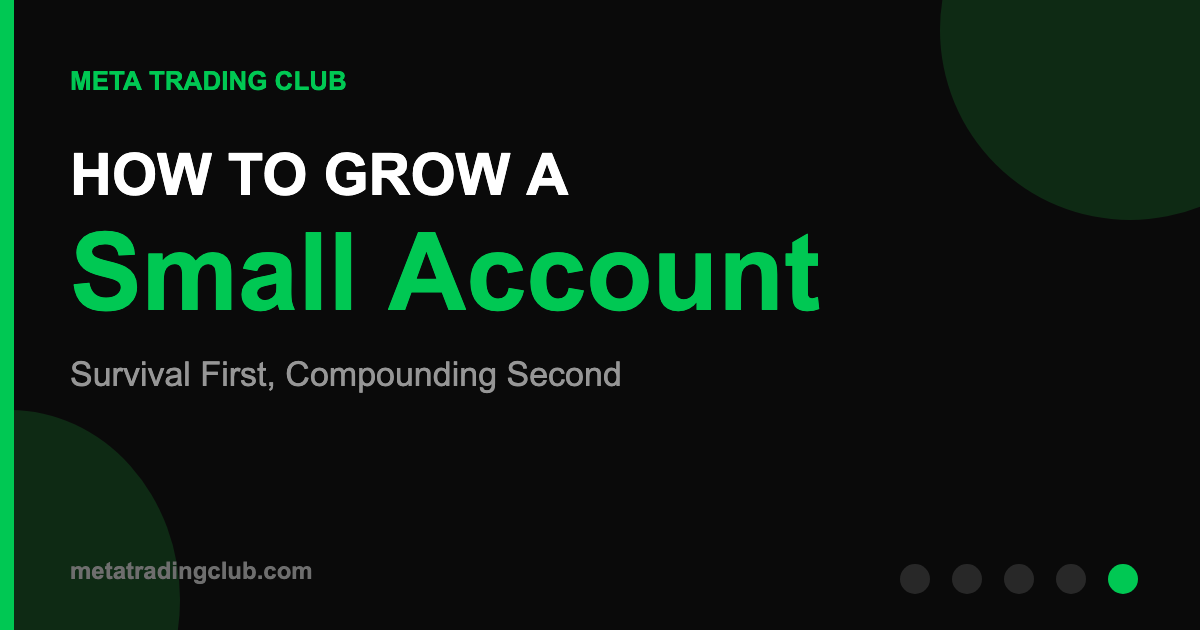 How to grow a small trading account — Meta Trading Club