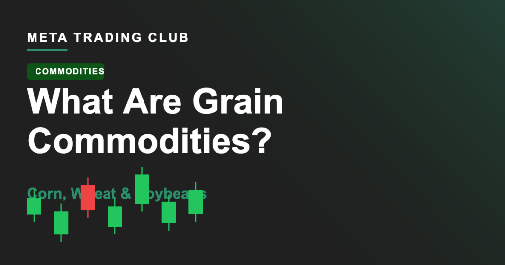 What Are Grain Commodities? Corn, Wheat & Soybeans