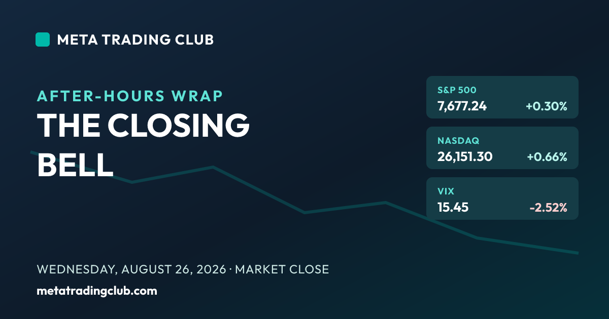 MTC Market Close August 26 2026 featured image