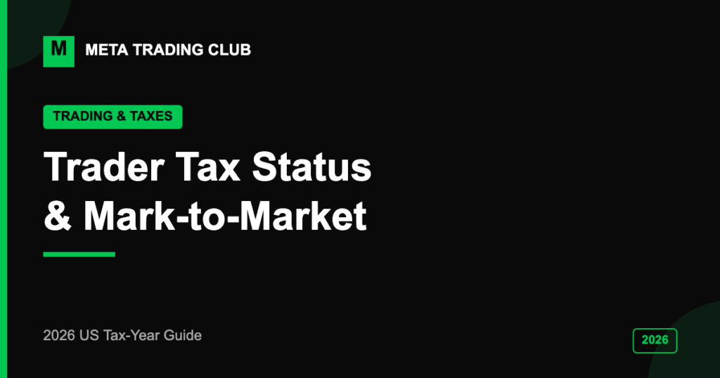 Trader tax status and mark-to-market election explained 2026 — Meta Trading Club