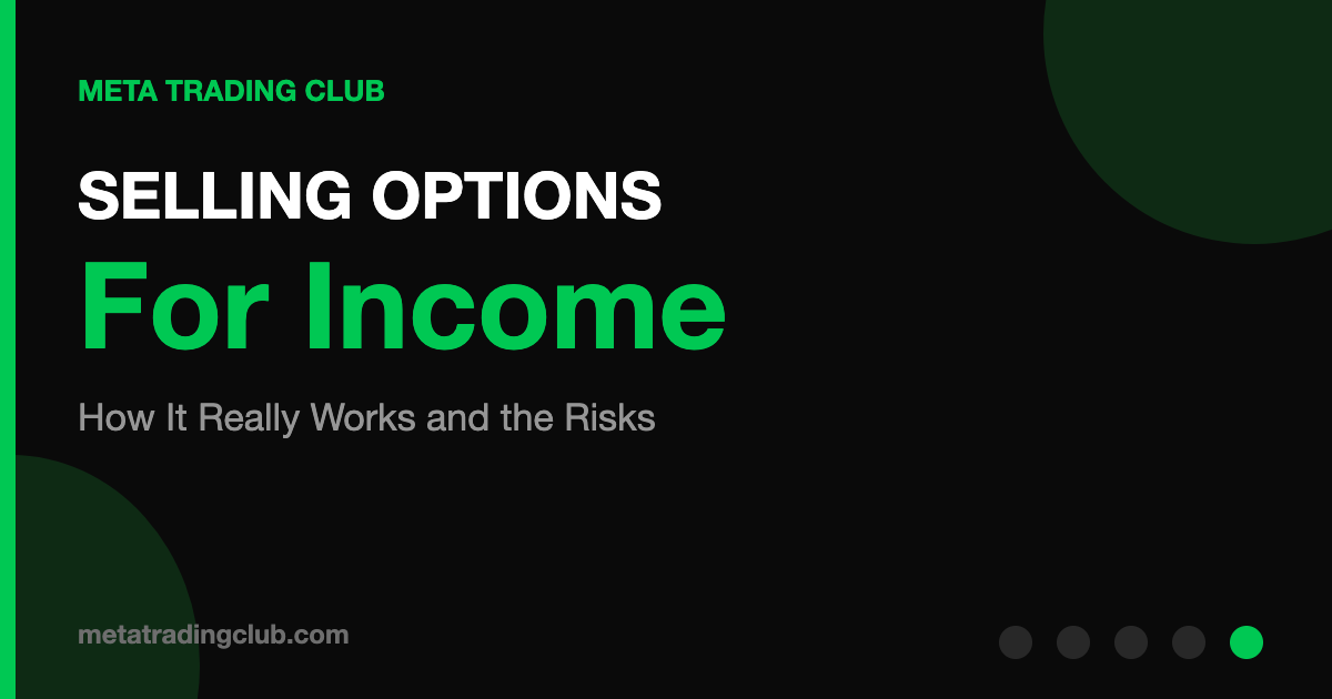 SELLING OPTIONS For Income - How It Really Works and the Risks - Meta Trading Club